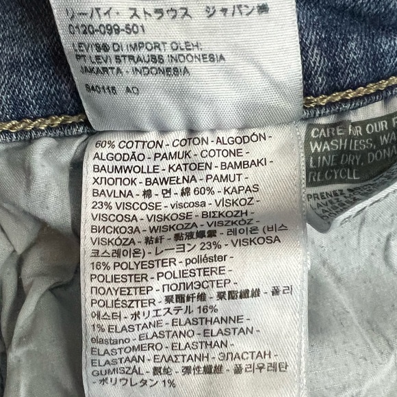 Levi 505 Straight Jeans - Picture 4 of 6